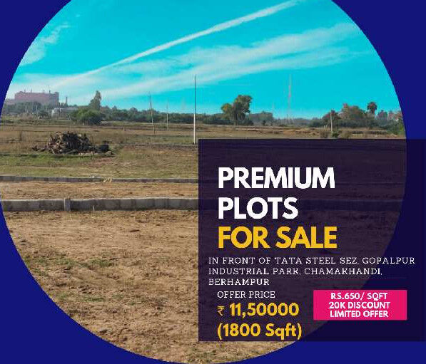  Residential Plot 600 Sq.ft. for Sale in Chatrapur, Ganjam
