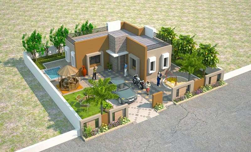 3 BHK House & Villa 1000 Sq.ft. for Sale in Kalawad Road, Rajkot