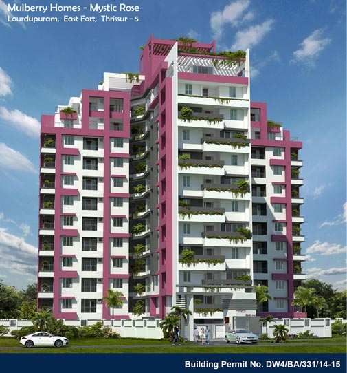 3 BHK Apartment 1825 Sq.ft. for Sale in East Fort, Thrissur