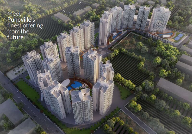 2 BHK Apartment 728 Sq.ft. for Sale in Tathawade, Pune