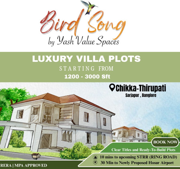  1200 Sq.ft. Residential Plot for Sale in Chikka Tirupathi, Bangalore