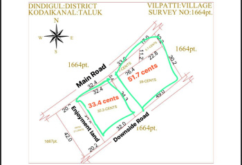  Agricultural Land for Sale in Vilpatti, Kodaikanal