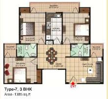 3 BHK Flat for Sale in Dhanuha, Allahabad