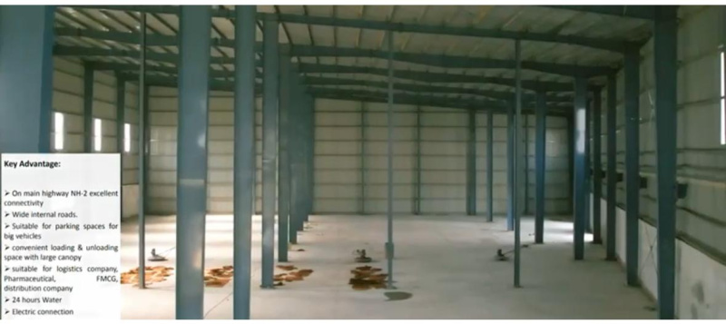  45000 Sq.ft. Warehouse for Rent in NH 2, Agra