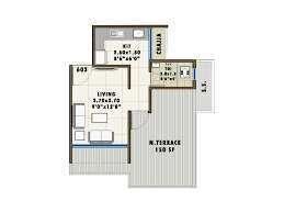 1 RK Builder Floor for Sale in Sector 35F, Kharghar, Navi Mumbai