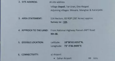 Residential Plot for Sale in Uran, Raigad