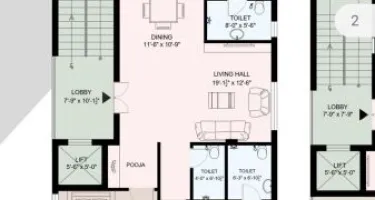3 BHK Flat for Sale in Sainikpuri, Hyderabad