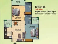 3 BHK Flat for Sale in Sector 16B Greater Noida West