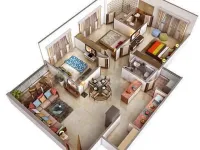 3 BHK Flat for Sale in S G Highway, Ahmedabad