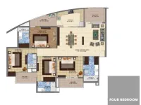 4 BHK Flat for Sale in VIP Road, Zirakpur