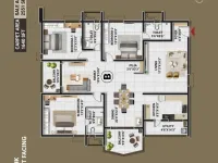 3 BHK Flat for Sale in Financial District, Nanakramguda, Hyderabad