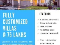 2 BHK Villa for Sale in Mulgaon, Vasai West, Mumbai