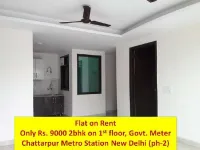 2 BHK Flat for Rent in Chattarpur, Delhi