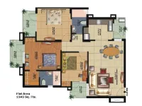 3 BHK Flat for Sale in Surya Enclave, Jalandhar