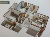 2 BHK Flat for Sale in Delhi Road, Moradabad