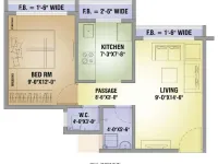 1 BHK Flat for Sale in MIDC, Taloja, Navi Mumbai