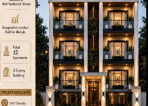 3 BHK Flat for Sale in Thavakkara, Kannur
