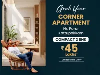 2 BHK Flat for Sale in Kattupakkam, Chennai