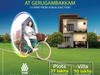 2 BHK House for Sale in Gerugambakkam, Chennai