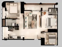 3 BHK Flat for Sale in Mahal, Nagpur
