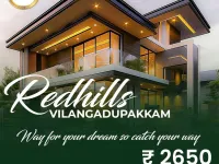 1 BHK House for Sale in Red Hills, Chennai