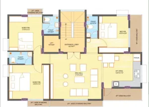 3 BHK Flats & Apartments for Sale in Ulkanagari, Chhatrapati Sambhajinagar