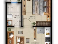 1 BHK Flat for Sale in Sunrakh Bangar, Vrindavan