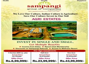  Agricultural Land for Sale in Narayankhed, Sangareddy
