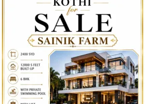 6 BHK Villa for Sale in Sainik Farms, Delhi