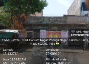  Commercial Land for Sale in VM Nagar, Thiruvallur
