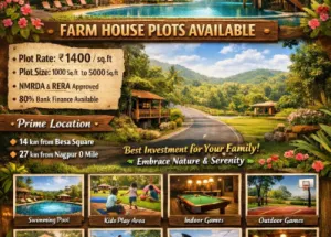1 RK Farm House for Sale in Hudkeshwar Road, Nagpur