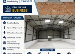 2350 Sq.ft. Warehouse for Rent in Vadavalli, Coimbatore