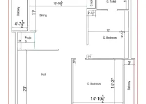 3 BHK Builder Floor for Sale in Sidhartha Nagar, Vijayawada