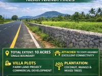  Agricultural Land for Sale in Nandi Hills, Bangalore