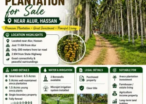 Agricultural Land for Sale in Alur, Hassan