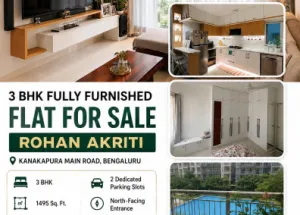 3 BHK Flat for Sale in Kanakapura, Bangalore