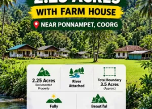 Commercial Land for Sale in Ponnampet, Kodagu