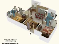 2 BHK Flat for Sale in Aujala, Kharar, Mohali