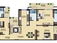 3 BHK Flat for Sale in Surajpur Site C Industrial, Greater Noida