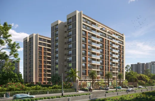 3 BHK 215 Sq. Yards Apartment for Sale in Tragad, Ahmedabad
