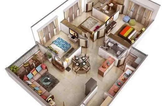 3 BHK 167 Sq. Meter Apartment for Sale in S G Highway, Ahmedabad