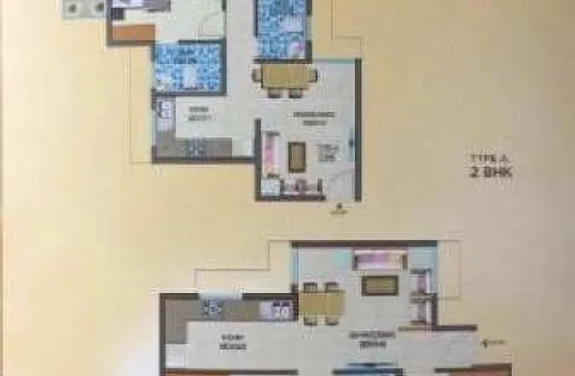2 BHK 920 Sq.ft. Apartment for Sale in Loha Mandi, Agra