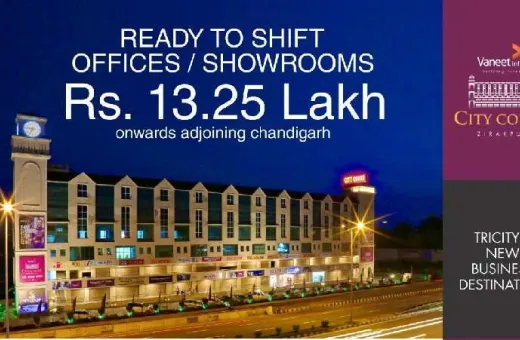  186000 Sq.ft. Office Space for Rent in Dhakoli, Zirakpur