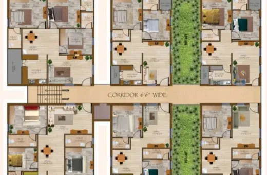 3 BHK 1530 Sq.ft. Apartment for Sale in Prasadampaddu, Vijayawada
