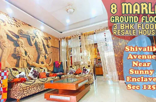 3 BHK 1400 Sq.ft. Builder Floor for Sale in Sector 125 Mohali