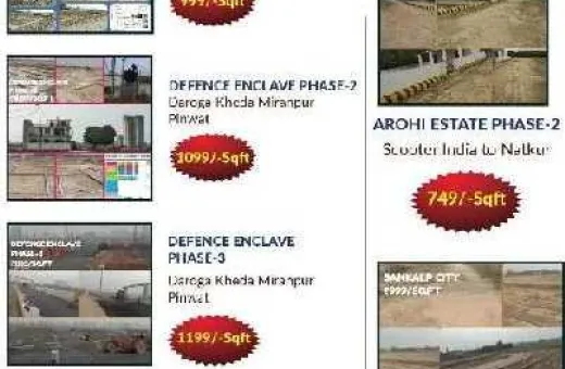  1000 Sq.ft. Residential Plot for Sale in Kanpur Road, Lucknow