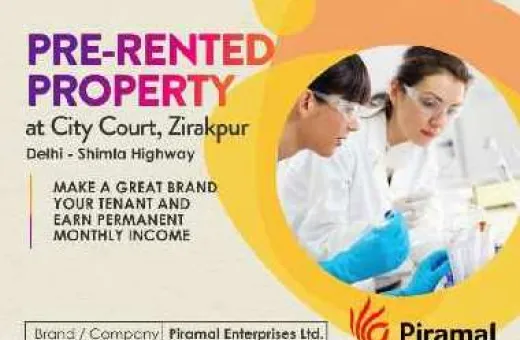  572 Sq.ft. Office Space for Sale in NH 22, Zirakpur