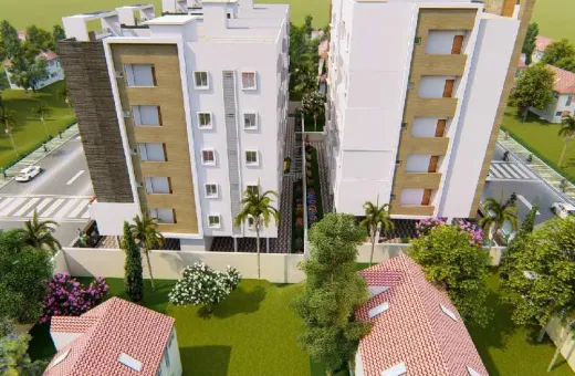2 BHK 1185 Sq.ft. Apartment for Sale in Pragathi Nagar, Hyderabad