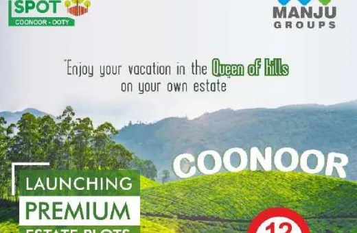  1200 Sq.ft. Commercial Land for Sale in Coonoor, Nilgiris