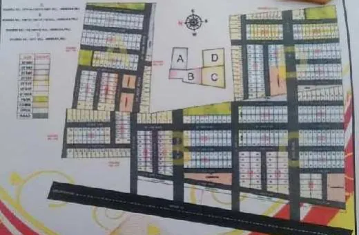  124483 Sq. Meter Residential Plot for Sale in Sardar Samand Road, Pali